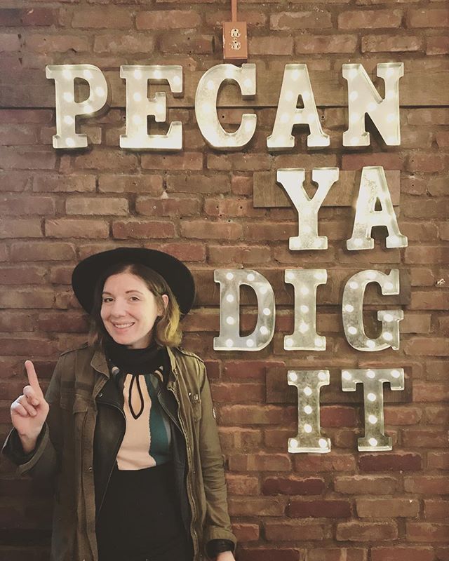 Yes we peCAN! Fun times at our @americanpecan Not Pie Shop #notjustpie #client
